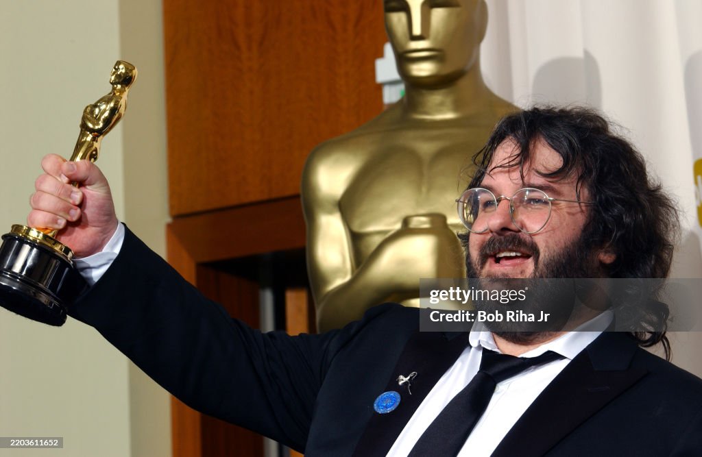 Director Peter Jackson At Academy Awards