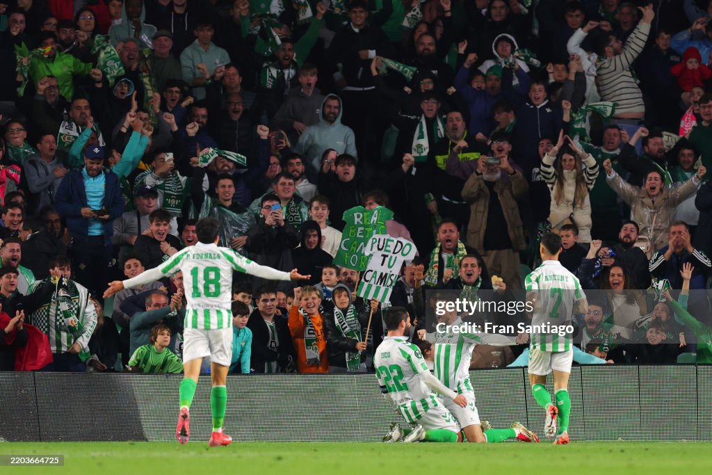 Real Betis Balompie v Vitoria SC - UEFA Conference League 2024/25 Round of 16 First Leg
