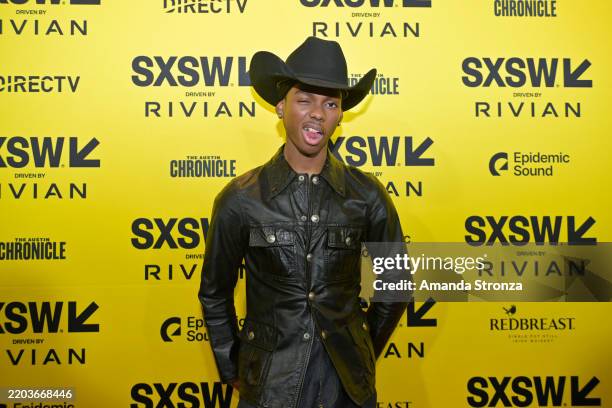 Jahi Di'Allo Winston at the "Government Cheese" Premiere during the SXSW Conference & Festivals held at the ZACH Theatre on March 9, 2025 in Austin,...
