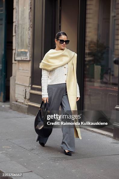 Street Style - Paris Fashion Week - Womenswear Fall/Winter 2025/2026 - Day Four Street Style - Paris Fashion Week - Womenswear Fall/Winter 2025/2026 - Day Four