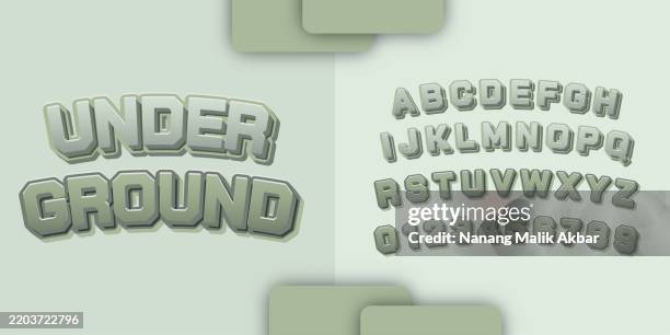under ground editable text effect. text can be changed in "graphic styles" panel. - underground poster stock illustrations