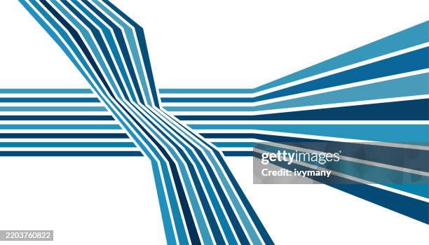 abstract blue striped textured zebra backgrounds - solid background stock illustrations
