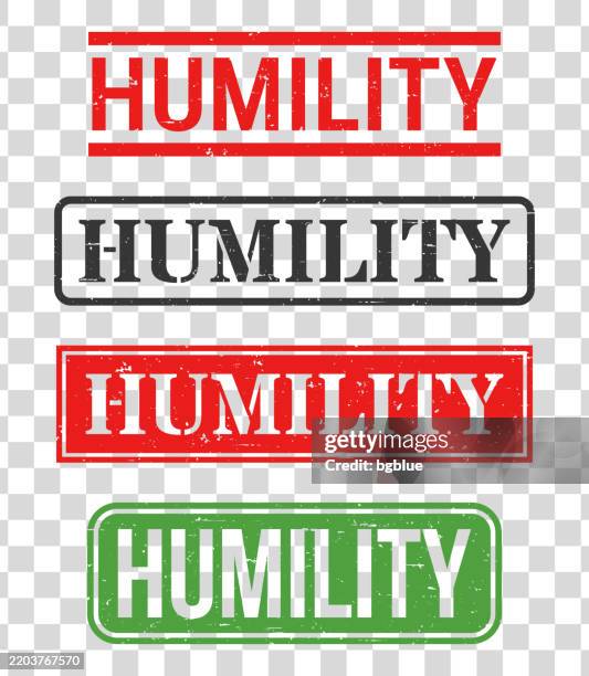 Humility Rubber Stamp Set On Blank Background High-Res Vector Graphic ...
