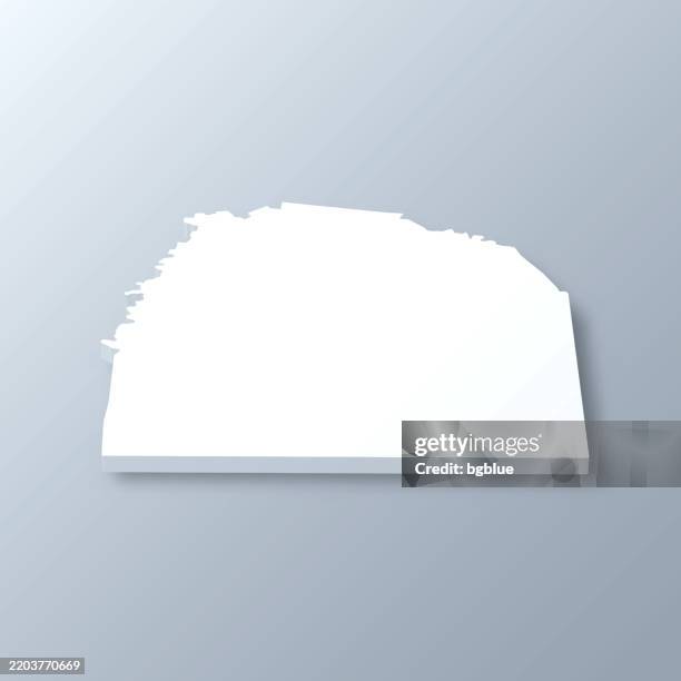 franklin county, tennessee. 3d map on gray background - franklin tennessee stock illustrations