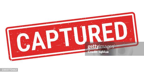 ilustraciones, imágenes clip art, dibujos animados e iconos de stock de capturado - sello de goma rojo sobre fondo blanco - animales en cautiverio