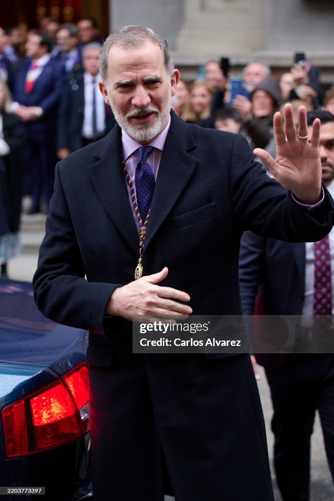 King Felipe of Spain Attends The Traditional Thanksgiving To Medinaceli's Christ