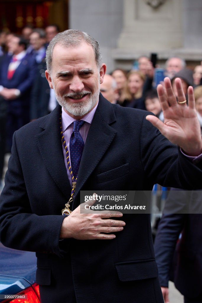 King Felipe of Spain Attends The Traditional Thanksgiving To Medinaceli's Christ