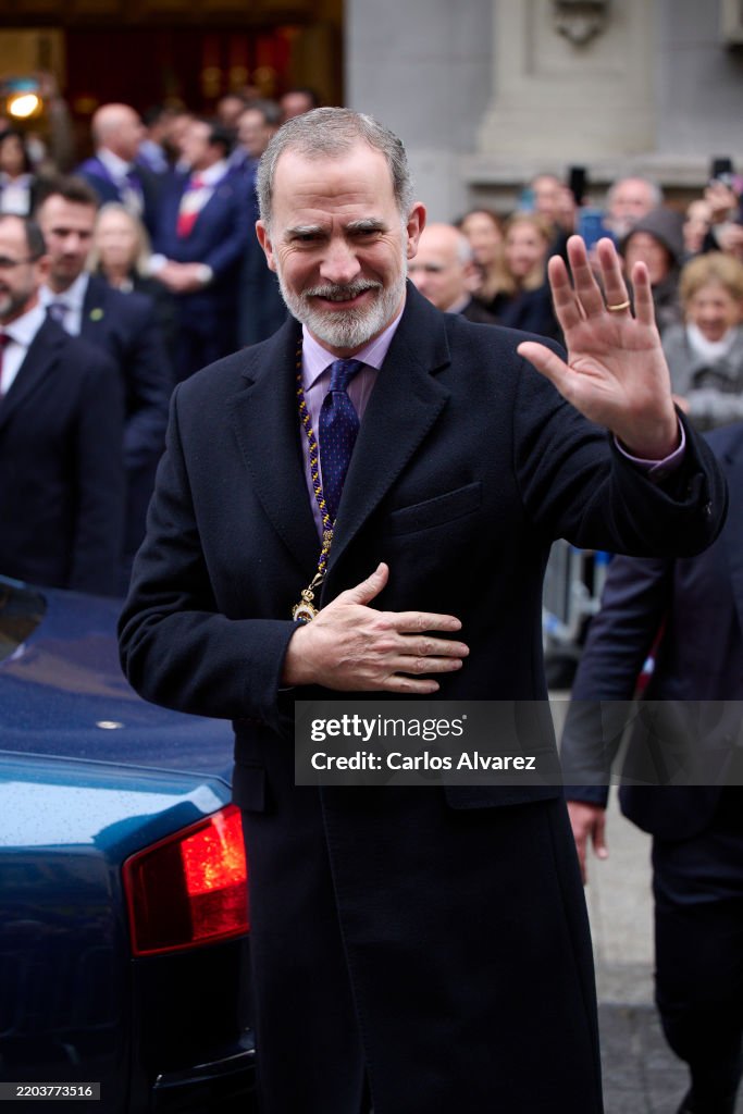 King Felipe of Spain Attends The Traditional Thanksgiving To Medinaceli's Christ