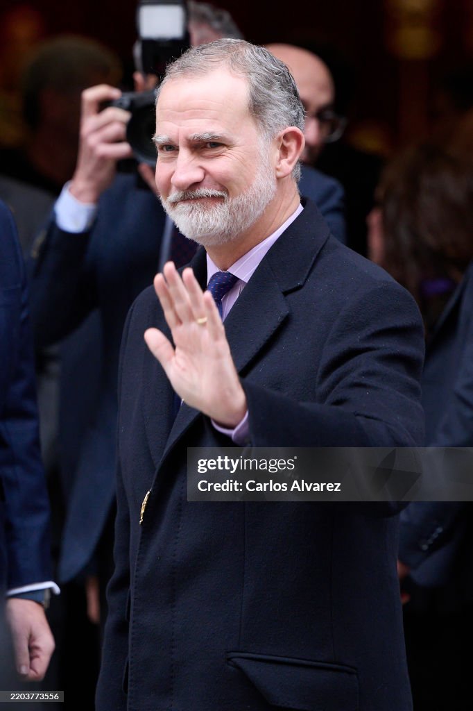 King Felipe of Spain Attends The Traditional Thanksgiving To Medinaceli's Christ