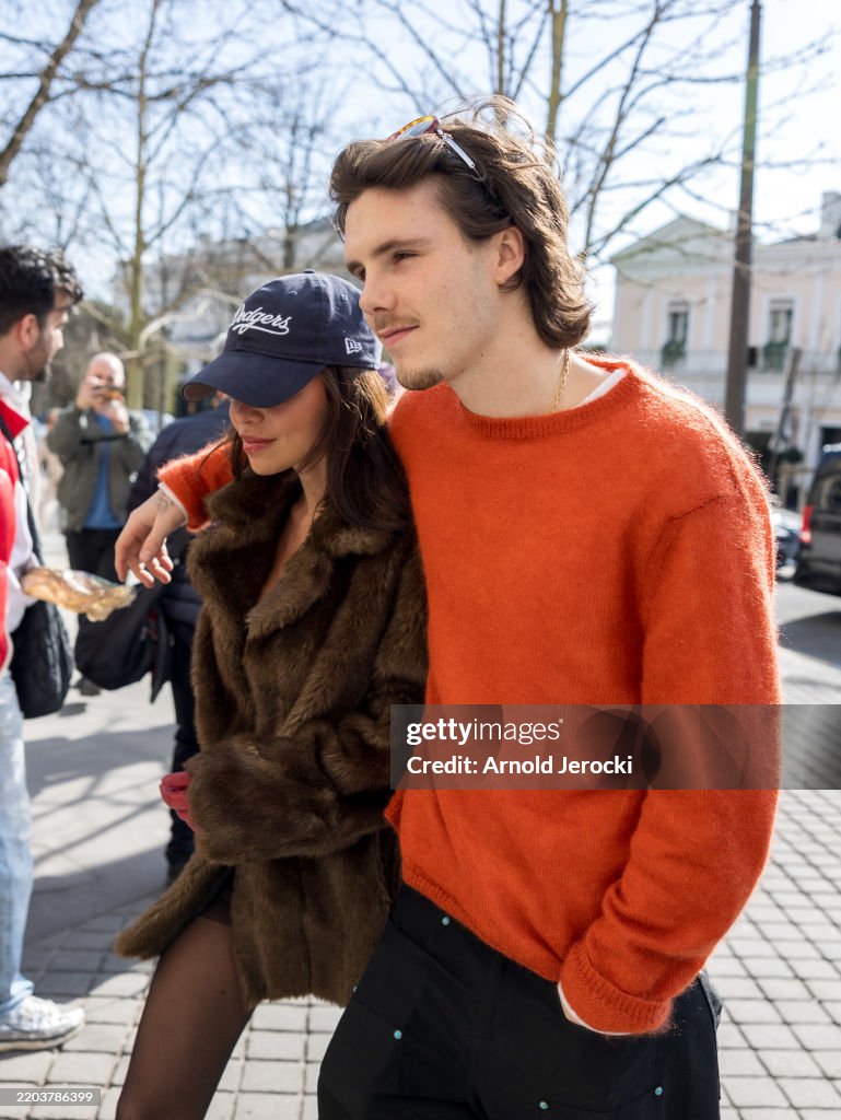 Celebrity Sightings - Paris Fashion Week - Womenswear Fall/Winter 2025/2026 - Day Five