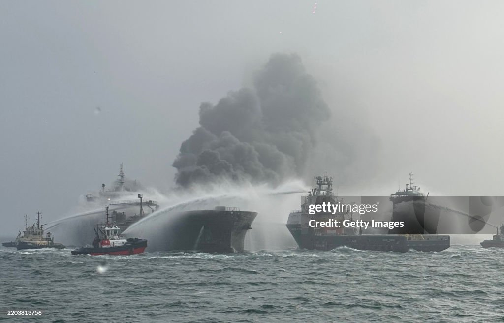 Vessels Collide Off Coast Of Humber Estuary