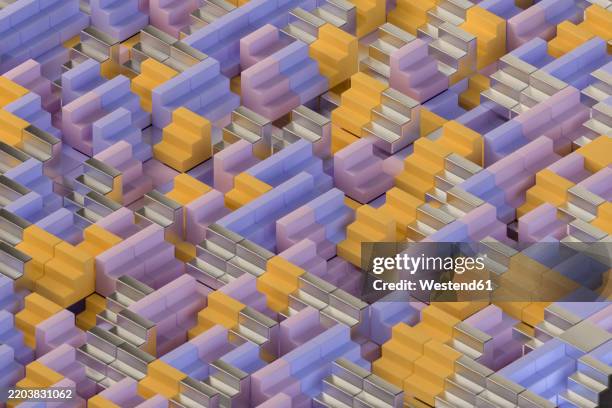 Interlink Pattern Blocks 354 Interlock Block Stock Photos, High-Res Pictures, and Images - Getty ...