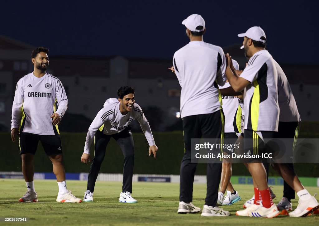Net Sessions - ICC Champions Trophy 2025