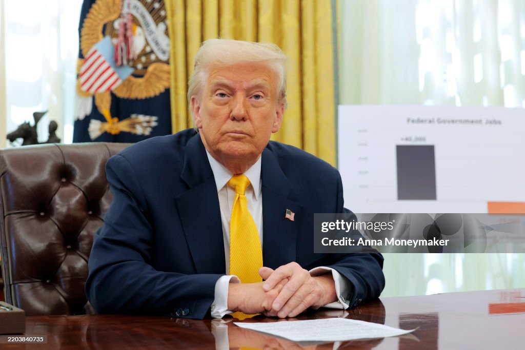 President Trump Delivers Remarks From The Oval Office