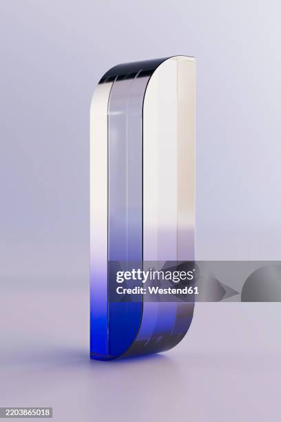 3d render of glass over white background - magazine blank cover white background stock illustrations