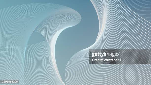 abstract white threads against gray background - white thread stock illustrations