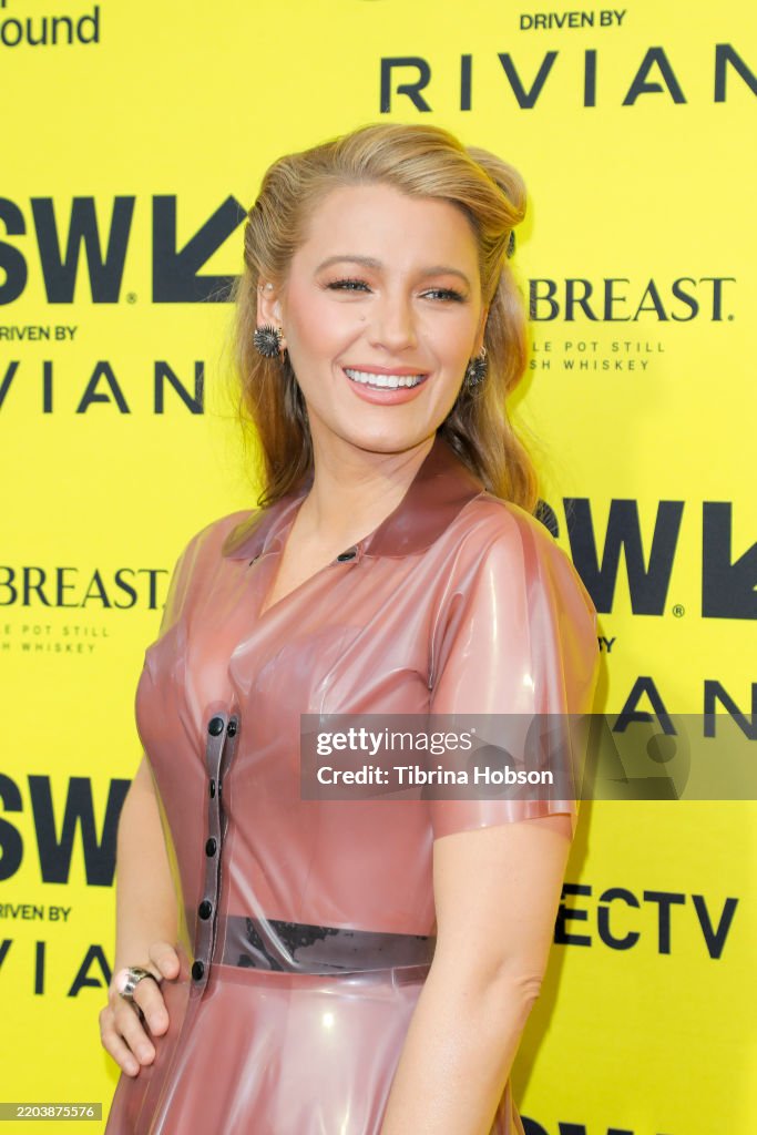 Blake Confer Blake Lively attends the world premiere of