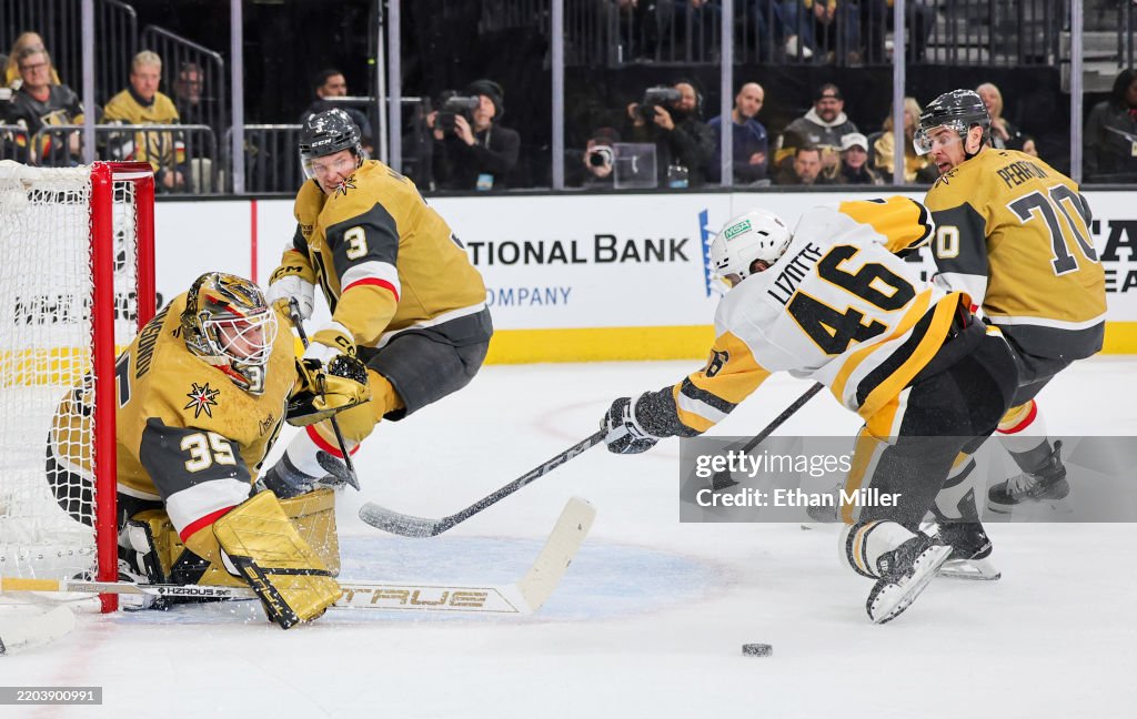 Pittsburgh Penguins v Vegas Golden Knights