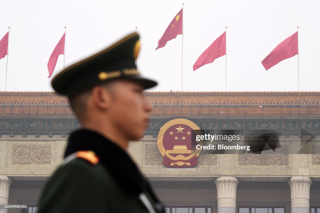 China's President Xi Jinping Attends the Closing of the National People's Congress