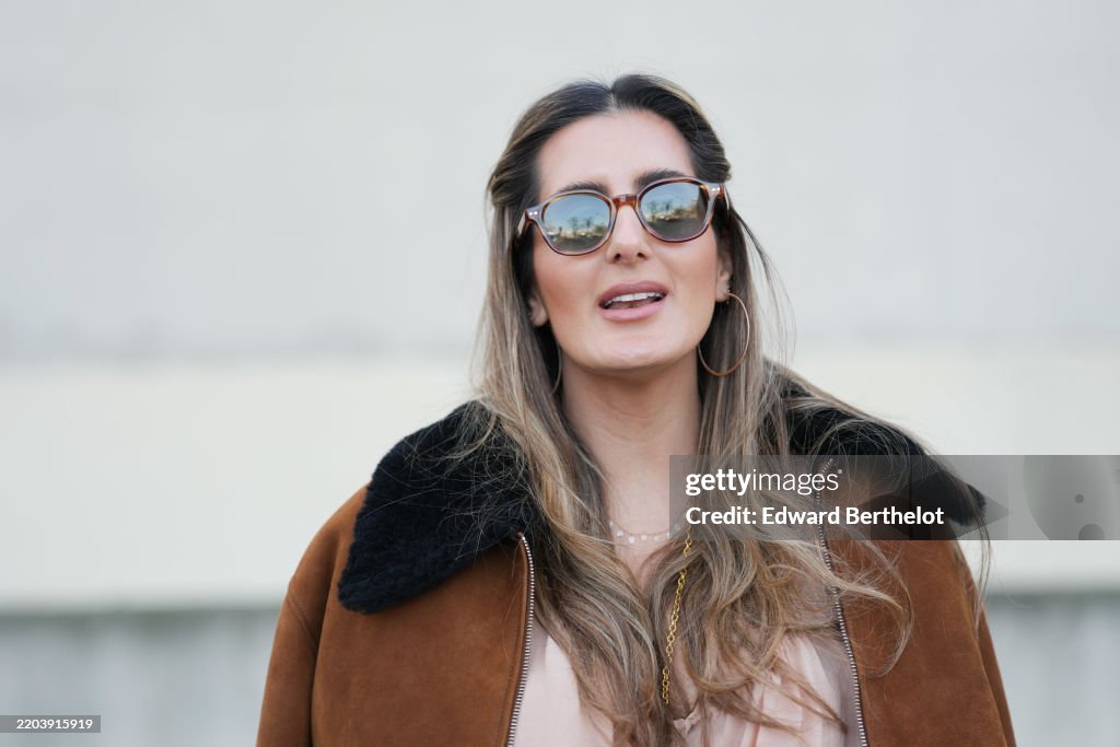 Street Style - Paris Fashion Week - Womenswear Fall/Winter 2025/2026 - Day Four