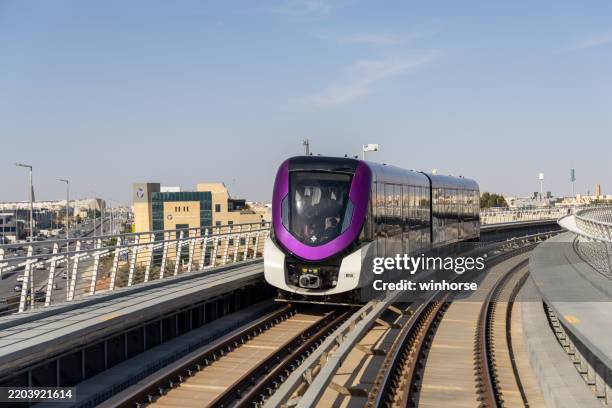 riyadh metro in riyadh, saudi arabia - underground stock pictures, royalty-free photos & images
