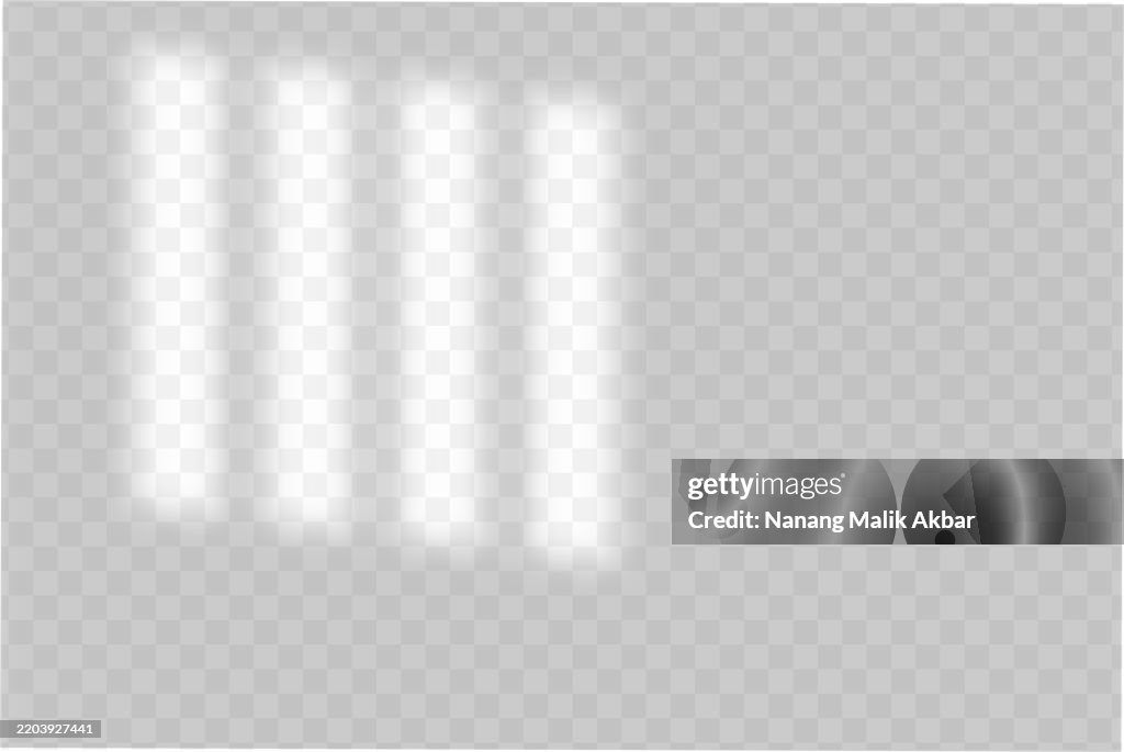 Shadow Window With Transparent Background High-Res Vector Graphic ...