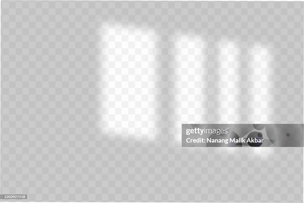 Shadow Window With Transparent Background High-Res Vector Graphic ...