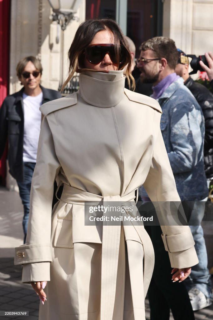 Celebrity Sightings - Paris Fashion Week - Womenswear Fall/Winter 2025/2026 - Day Six
