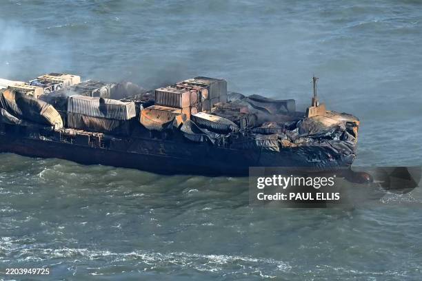 Container Disaster 1,625 Damaged Shipping Containers Stock Photos, High-Res Pictures, and ...