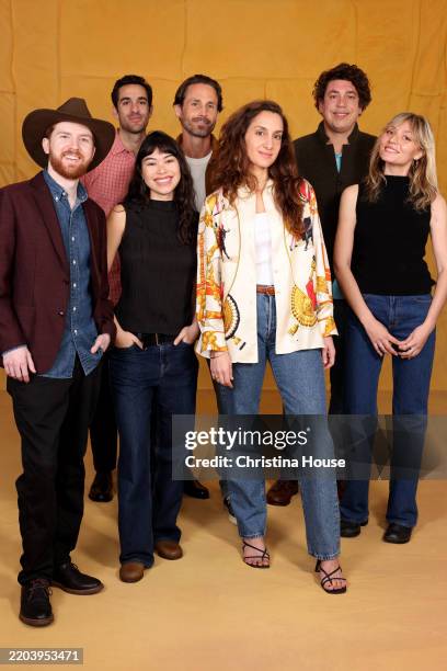 Jack Forbes, Fabrizio, Nyah Juliano, Hans Christopher, Rafael Leyva, Yana Alliata and Nikki De Paris of 'Reeling' are photographed for Los Angeles...