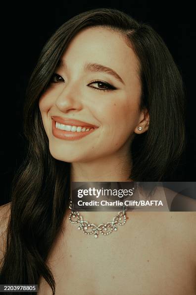 Madison Actor Actor Mikey Madison is photographed backstage at the 2025 EE BAFTA ...