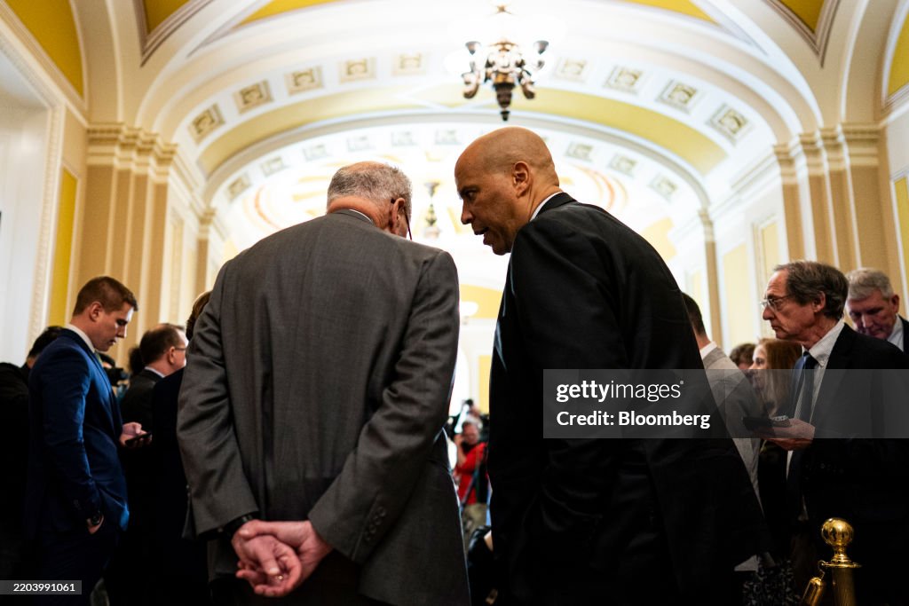 Senators Meet For Policy Luncheons Ahead Of Government Funding Deadline