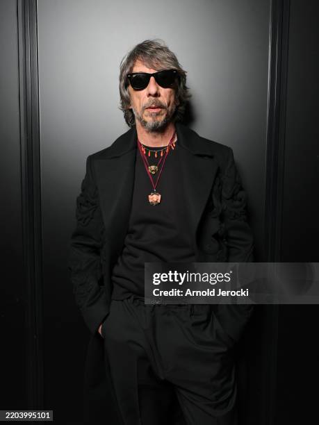 Pierpaolo Piccioli attends the Tom Ford Womenswear Fall/Winter 2025-2026 show as part of Paris Fashion Week on March 05, 2025 in Paris, France.