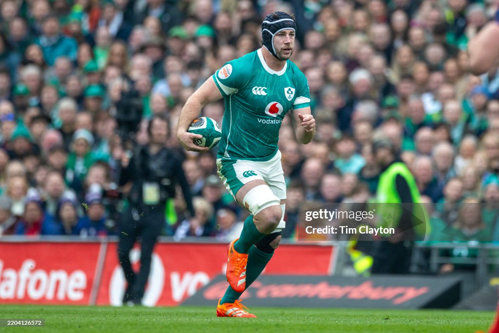 Ireland V France. Six Nations Rugby Union.
