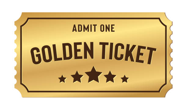 Golden Ticket Raffle Example 114 Raffle Ticket Template Stock Photos, High-Res Pictures, and Images ...