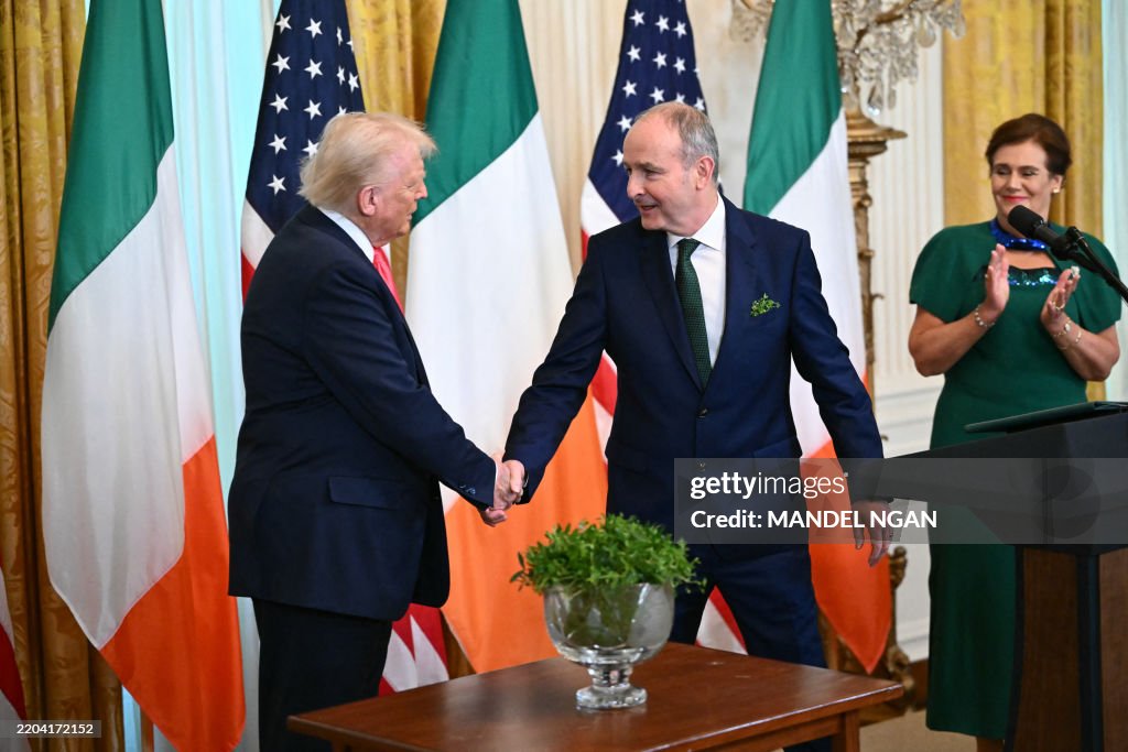 US-IRELAND-DIPLOMACY-TRUMP-MARTIN