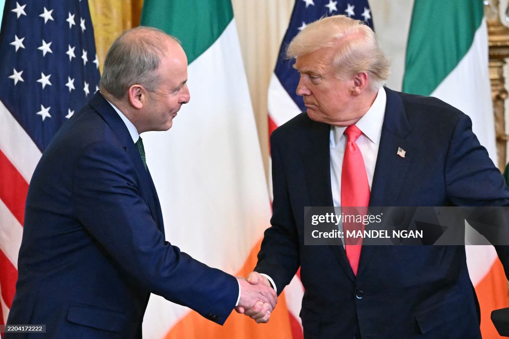US-IRELAND-DIPLOMACY-TRUMP-MARTIN