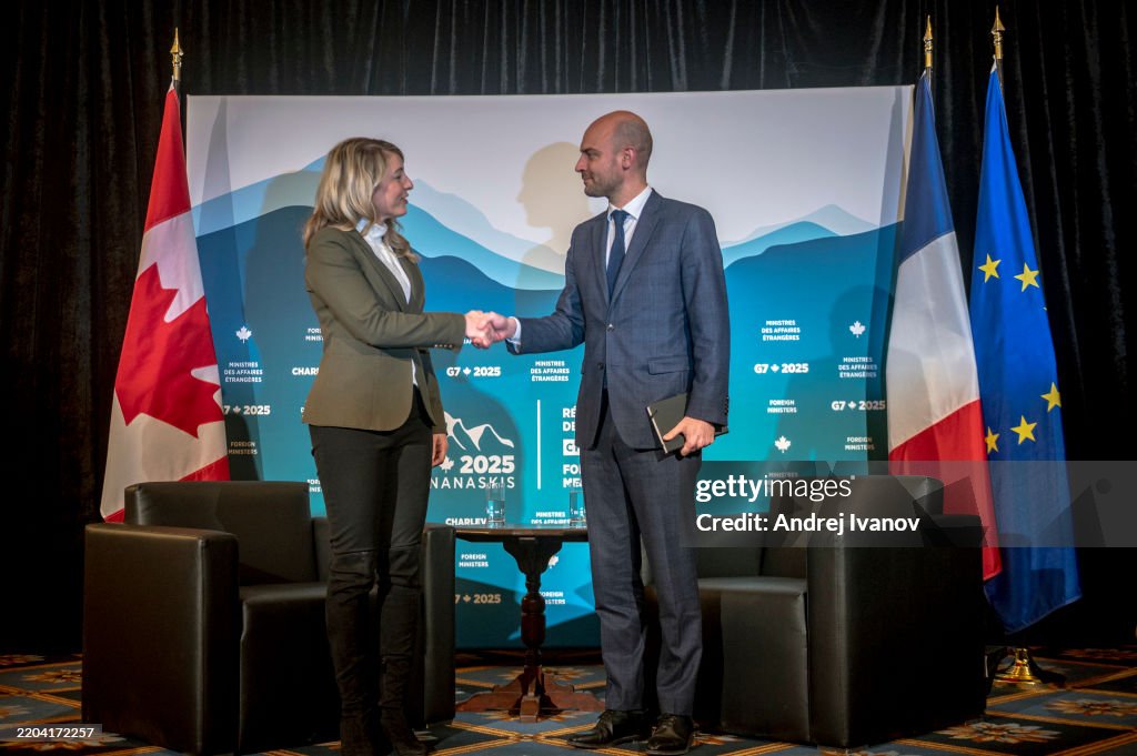 G7 Foreign Ministers Meet In Quebec, Canada