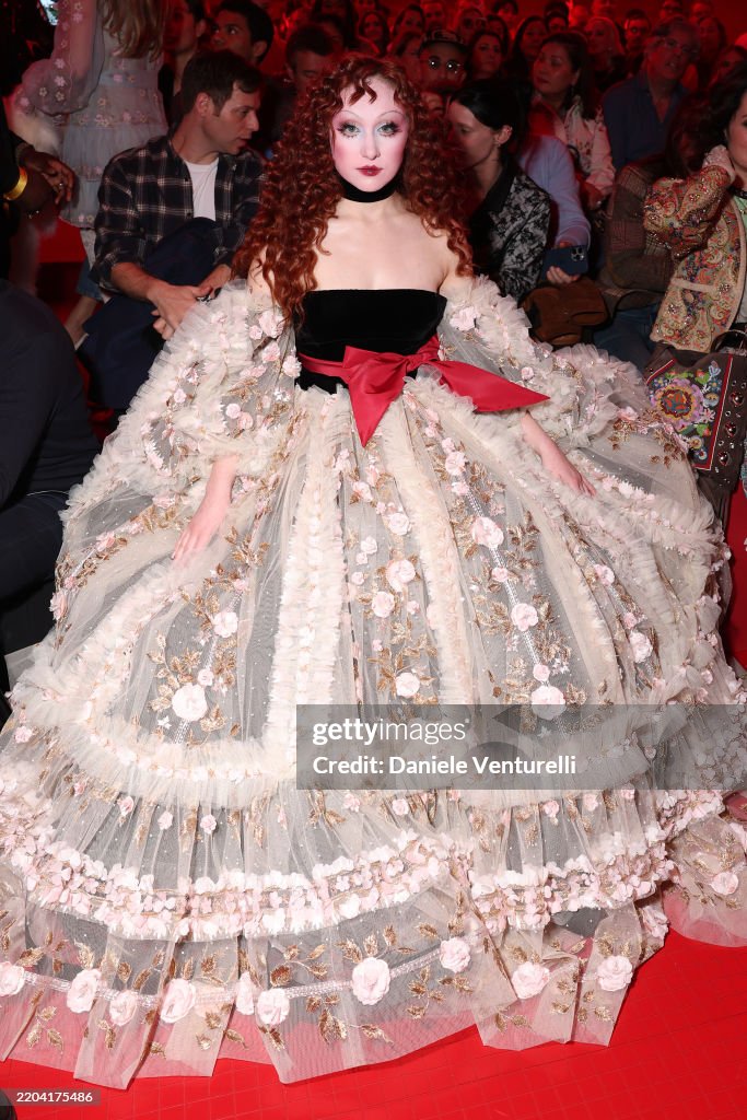 Valentino "Le Méta-Théâtre Des Intimités" - Front Row - Paris Fashion Week - Womenswear Fall/Winter 2025-2026