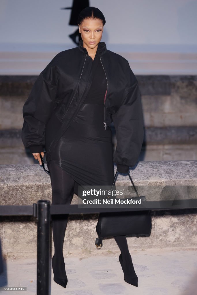 Celebrity Sightings - Paris Fashion Week - Womenswear Fall/Winter 2025/2026 - Day Seven