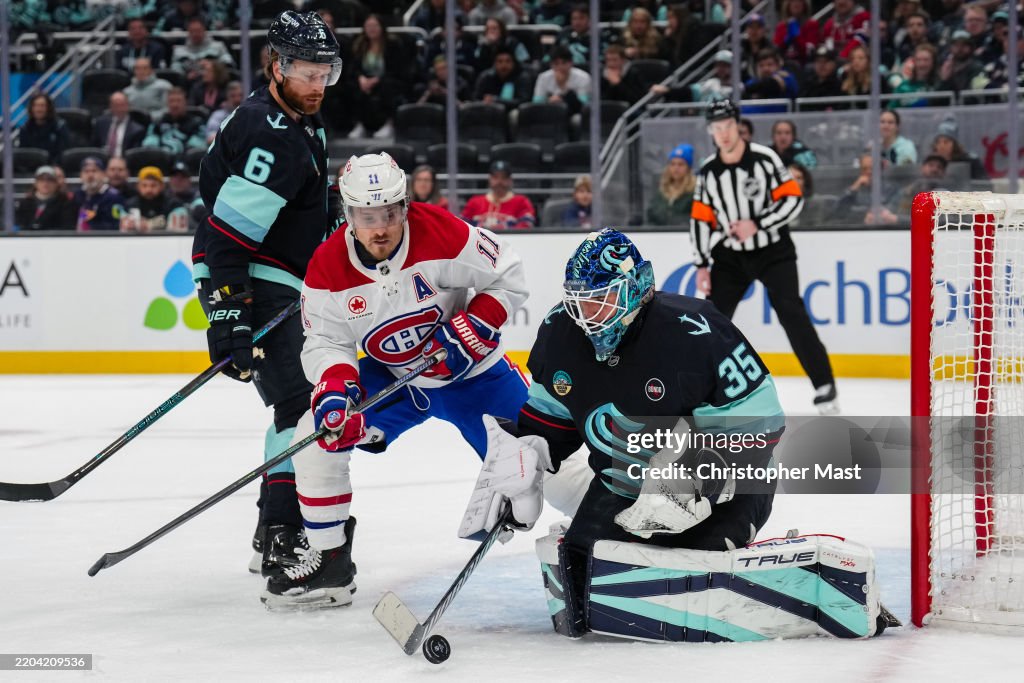 Montreal Canadiens v Seattle Kraken