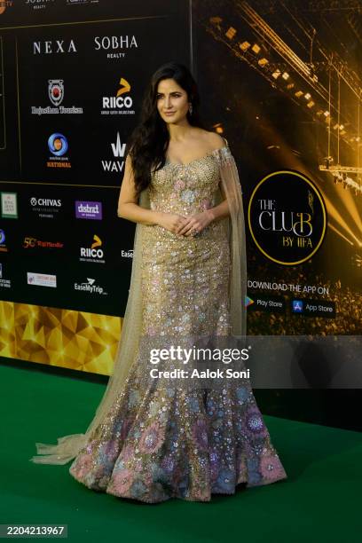Katrina Kaif attends the green carpet at the NEXA IIFA Awards at Jaipur Exhibition and Convention Centre on March 09, 2025 in Jaipur, India.