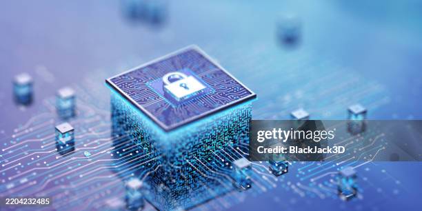locked bigdata. security system blocks concepts. wide - ransomware stock pictures, royalty-free photos & images