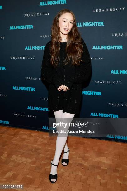 "All Nighter" Off Broadway Opening Night, Nieuwsfoto's
