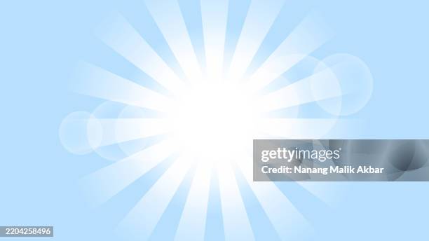 summer sun background - electric light pattern nobody stock illustrations