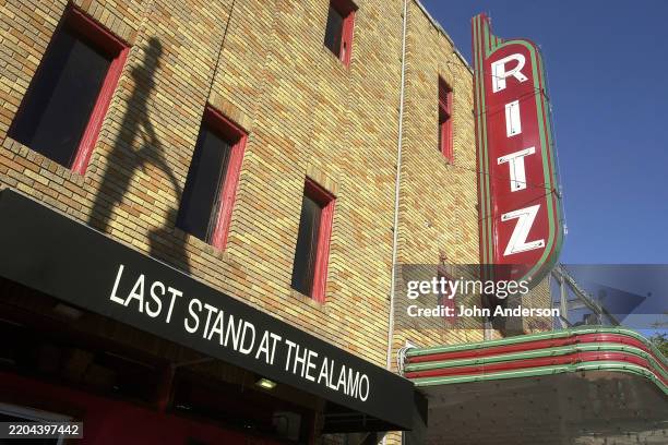 Exterior view of the Alamo Drafthouse Cinema Ritz, Austin, Texas, October 7, 2008. Located in the city's entertainment district, the Ritz was built...