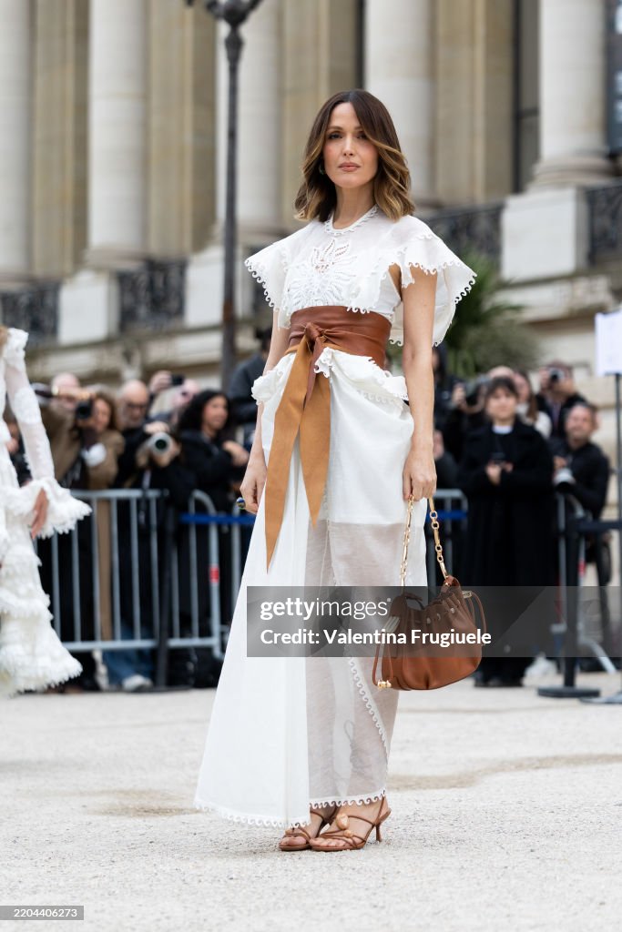 Street Style - Paris Fashion Week - Womenswear Fall/Winter 2025/2026 - Day Eight