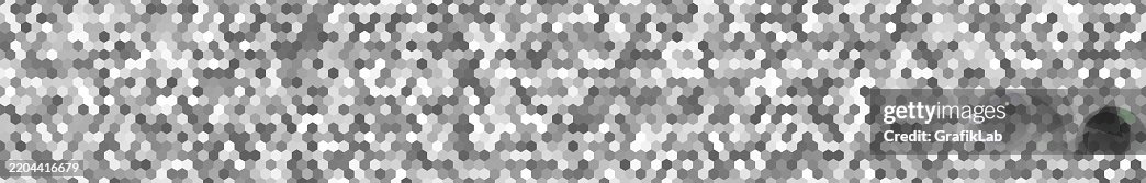Gray Hexagon Pixel Pattern Gray Hexagon Pixel Pattern