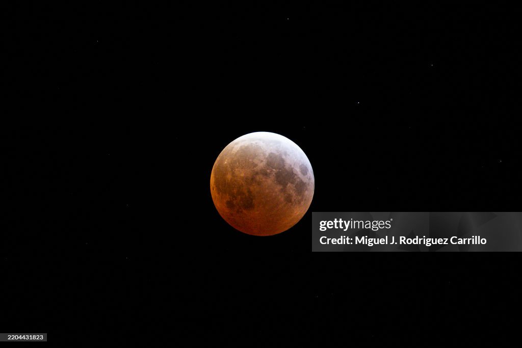 Blood Worm Moon Lunar Eclipse