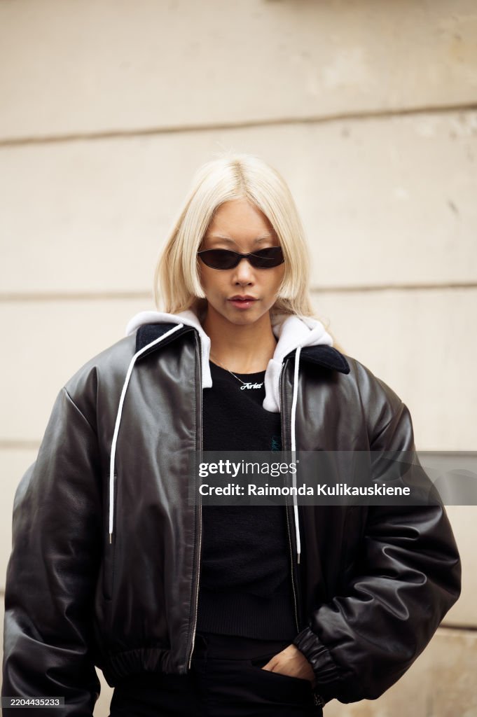 Street Style - Paris Fashion Week - Womenswear Fall/Winter 2025/2026 - Day Eight
